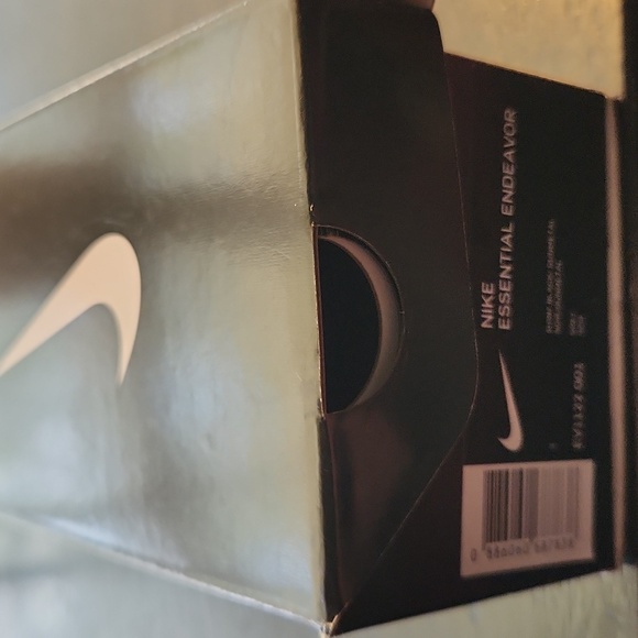 NIB NIKE ESSENTIAL ENDEAVOR SHINY BLACK GUNMETAL GREY SUNGLASSES - Picture 7 of 7
